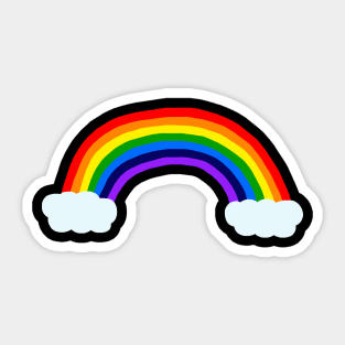 Cartoon Rainbow Sticker